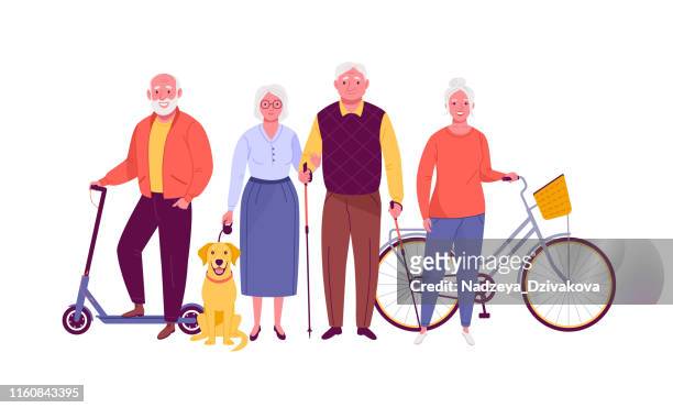Active senior citizens.