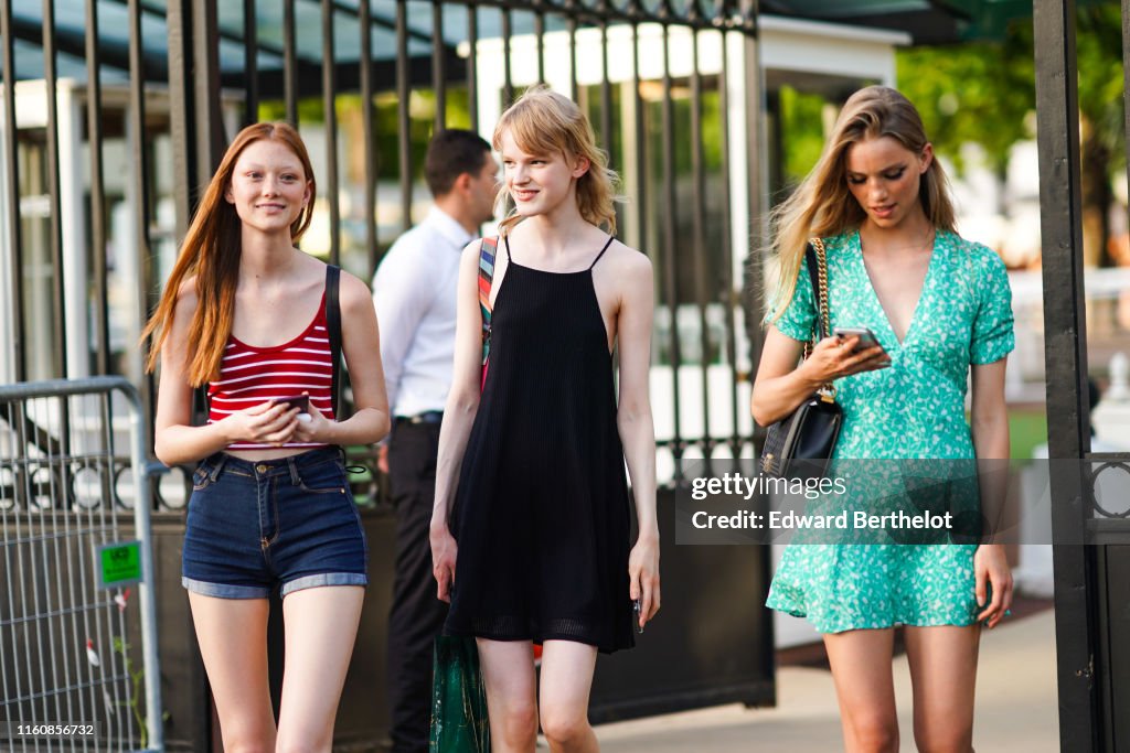 Street Style In Paris - June 2019