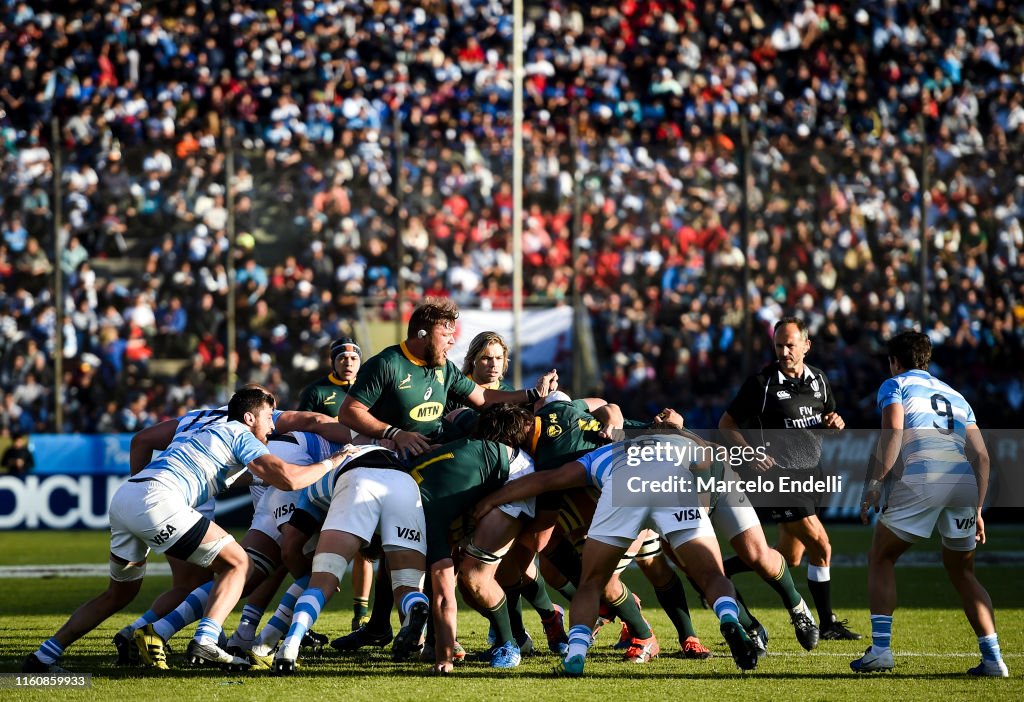 Argentina v South Africa - 2019 Rugby Championship