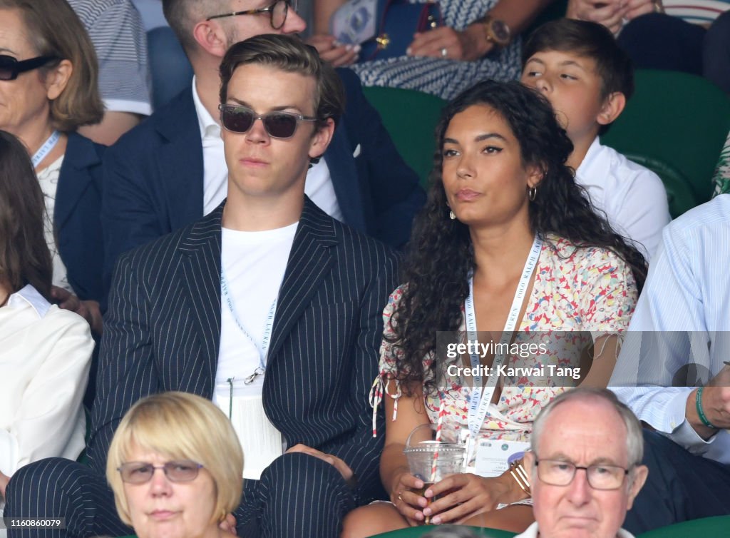Celebrities Attend Wimbledon 2019