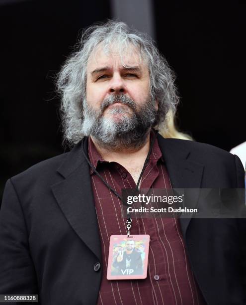 Director Peter Jackson attends the 11th Annual Peace and Love Birthday Celebration honoring Ringo Starr's 79th birthday at Capitol Records Tower on...