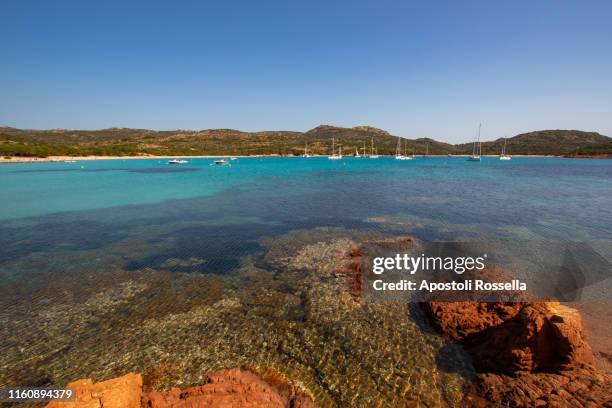 southern corsica, bonifacio, rondinara beach - rondinara stock pictures, royalty-free photos & images