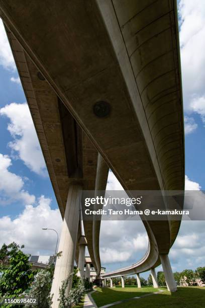 train railroad in singapore - train tracks end stock pictures, royalty-free photos & images