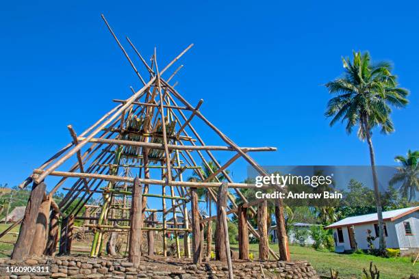 Building Bures 53 Fiji Bure Stock Photos, High-Res Pictures, and Images - Getty Images
