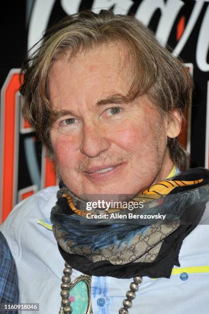 Val Kilmer attends the Monster Energy $50K Charity Challenge Celebrity Basketball Game at UCLA's Pauley Pavilion on July 08, 2019 in Westwood,...