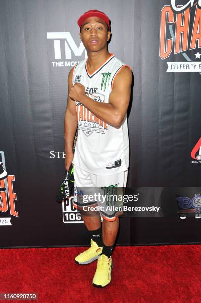 Shiggy attends the Monster Energy $50K Charity Challenge Celebrity Basketball Game at UCLA's Pauley Pavilion on July 08, 2019 in Westwood, California.