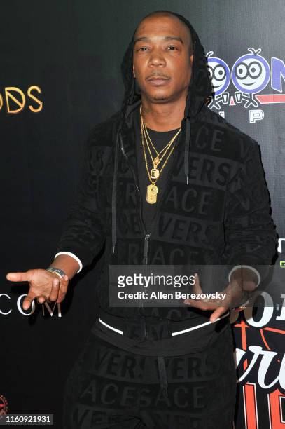Ja Rule attends the Monster Energy $50K Charity Challenge Celebrity Basketball Game at UCLA's Pauley Pavilion on July 08, 2019 in Westwood,...