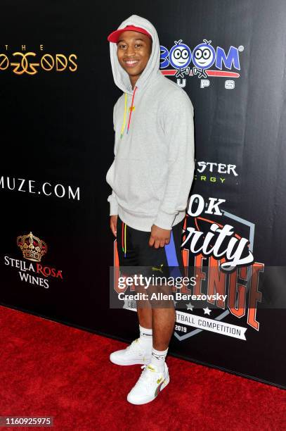 Shiggy attends the Monster Energy $50K Charity Challenge Celebrity Basketball Game at UCLA's Pauley Pavilion on July 08, 2019 in Westwood, California.