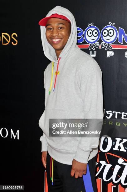 Shiggy attends the Monster Energy $50K Charity Challenge Celebrity Basketball Game at UCLA's Pauley Pavilion on July 08, 2019 in Westwood, California.