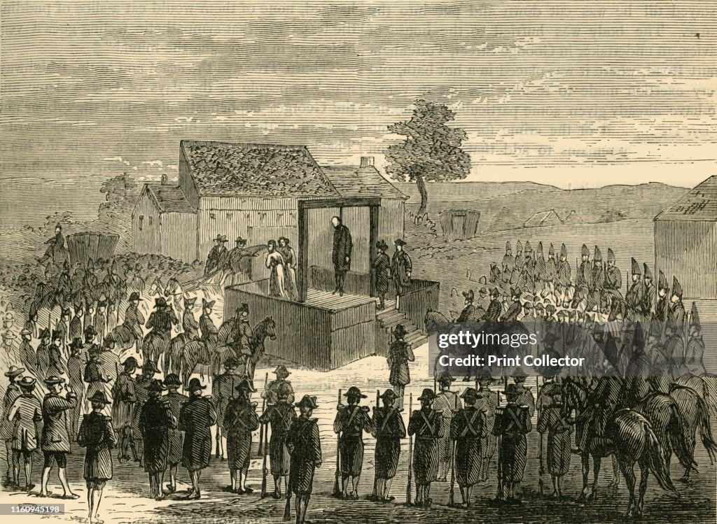 Execution Of Lord Ferrers At Tyburn