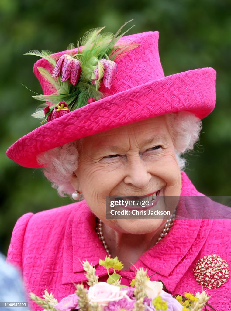 The Queen Visits Cambridge