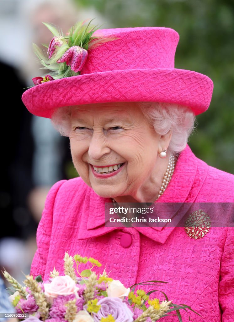 The Queen Visits Cambridge