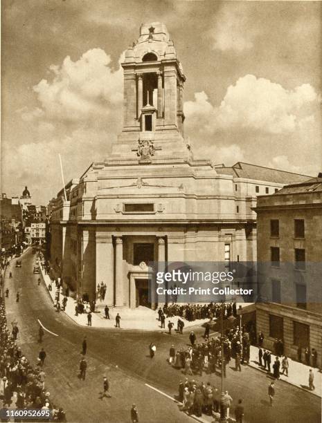 The opening of the Masonic Peace Memorial, Great Queen Street, London, 19 July 1933, . 'The Masonic Temple..was opened by the Duke of Connaught,...