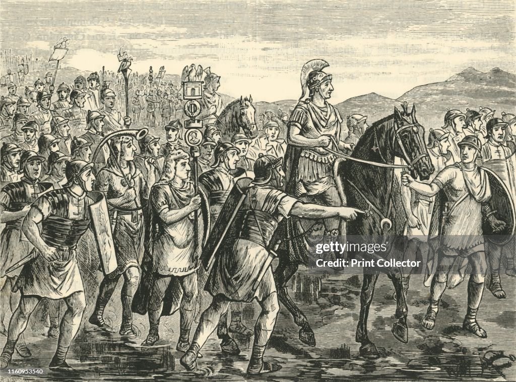 Caesar Crossing The Rubicon