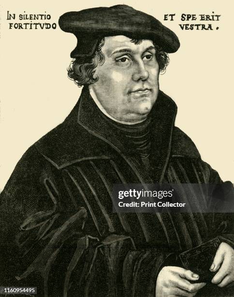 Martin Luther', circa 1520-1530, . Martin Luther, German professor of theology, composer, priest, monk, and figure of the Protestant Reformation....