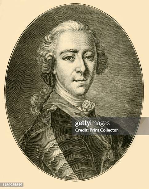 Charles Edward Stuart, The "Young Pretender".', circa 1750, . Charles Edward Stuart , best remembered for his role in the 1745 Jacobite uprising, an...