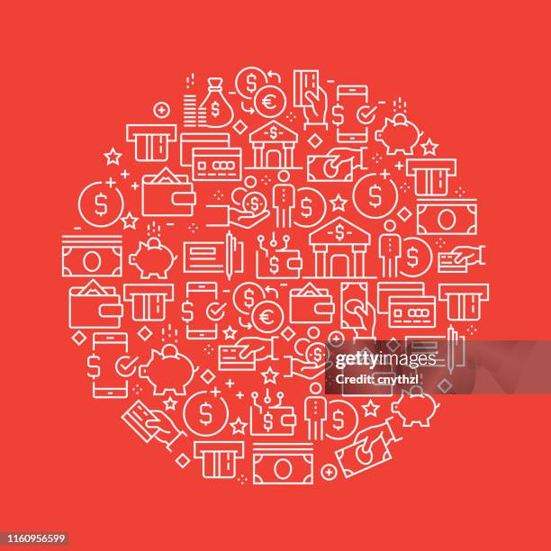 money related pattern design - dollar bill vector stock illustrations