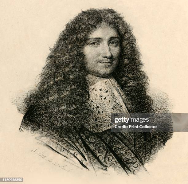 Colbert', , circa 1830. Jean-Baptiste Colbert French politician and Minister of Finances under King Louis XIV. From "Lith de Delpech". [Delpech,...