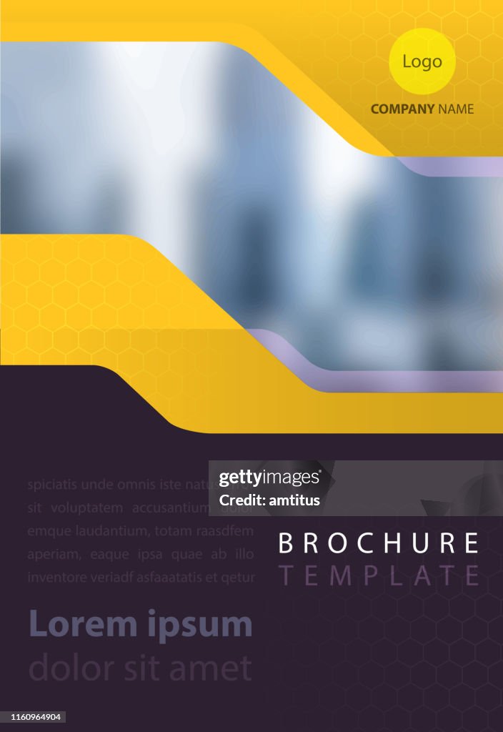 Corporate brochure template