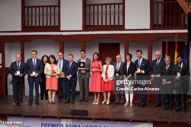 Queen Letizia of Spain attends meeting of the Council of the Royal Board on Disability and delivery of the 'Queen Letizia 2018 Awards' at Corral de...