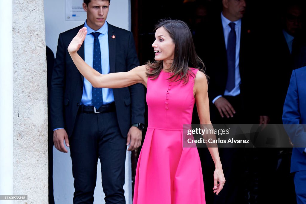 Queen letizia Of Spain Attends 'Reina Letizia' Awards 2018