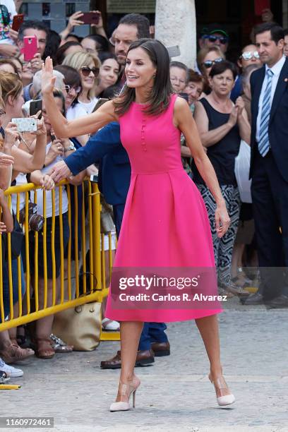 Queen Letizia of Spain attends meeting of the Council of the Royal Board on Disability and delivery of the 'Queen Letizia 2018 Awards' at Corral de...