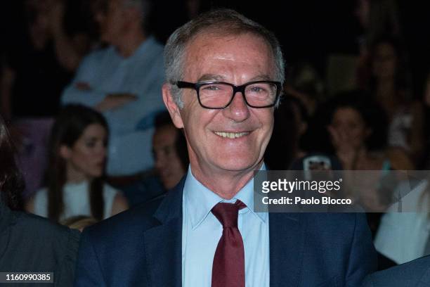 Jose Guirao attends Devota & Lomba fashion show during the Mercedes Benz Fashion Week Spring/Summer 2020 on July 09, 2019 in Madrid, Spain.