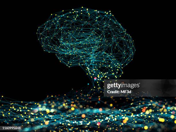 concetto di intelligenza artificiale - nervous system foto e immagini stock