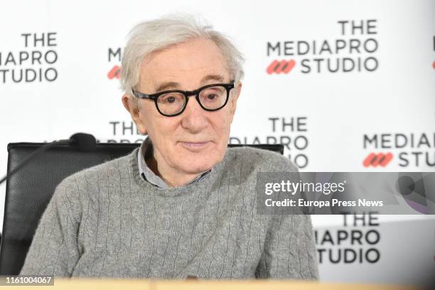 Director Woody Allen starts filming a new movie in San Sebastián on July 09, 2019 in San Sebastián, Spain.