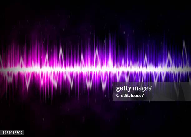 sound wave - oscilloscope stock illustrations