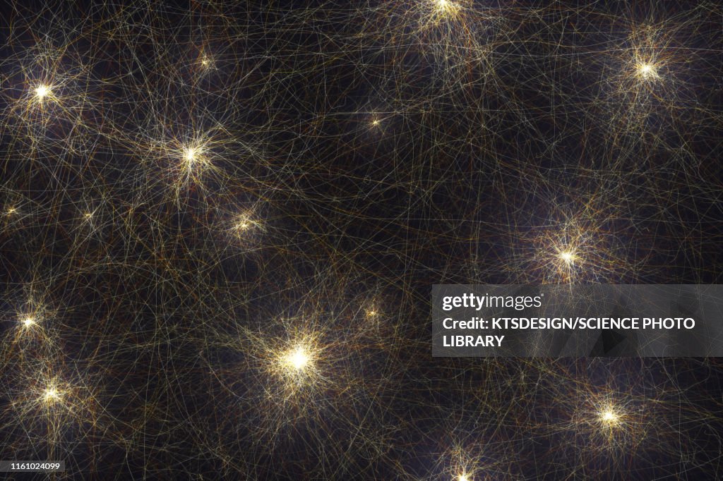 Neural network, conceptual illustration