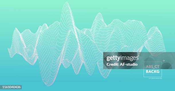 abstract network background - nanoparticle stock illustrations