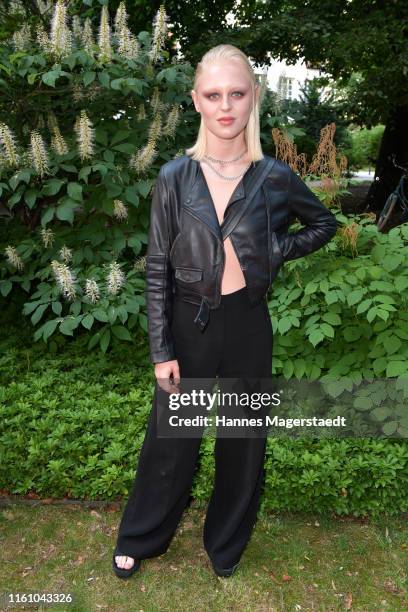 Melissa Hamberger attends the Red Summer Night by Bunte.de at Rocco Forte The Charles Hotel on July 09, 2019 in Munich, Germany.
