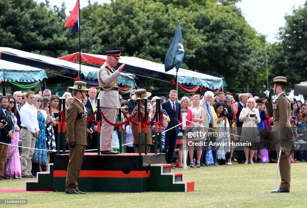 The Prince Of Wales Visits The Royal Gurkha Rifles, Sir John Moore Barracks