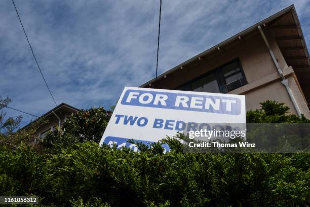 for rent sign - mieten stock-fotos und bilder