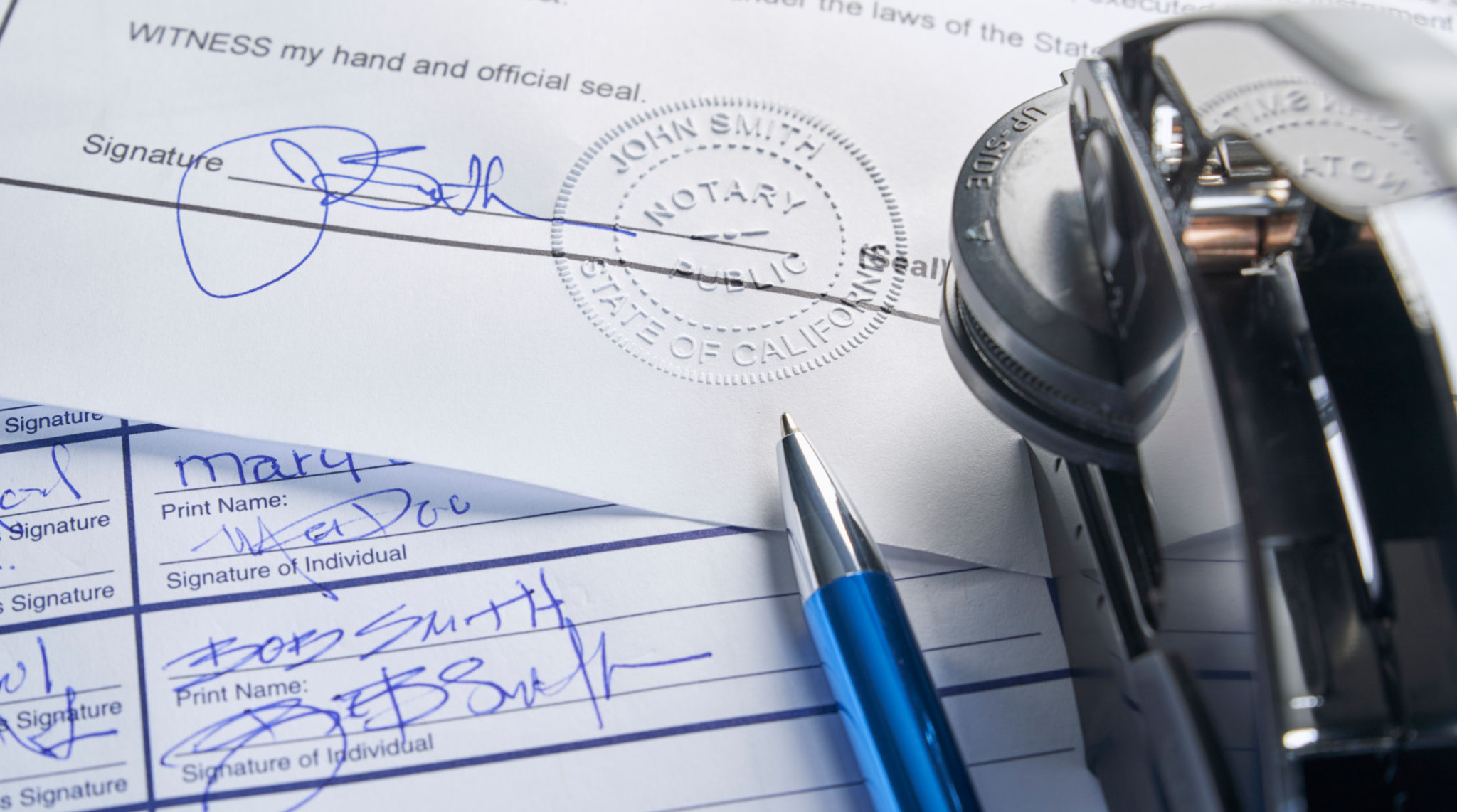 mobile notary service