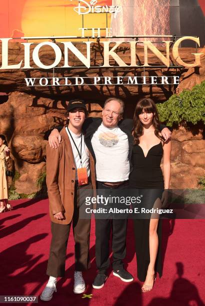 Hans Zimmer attends the World Premiere of Disney's "THE LION KING" at the Dolby Theatre on July 09, 2019 in Hollywood, California.