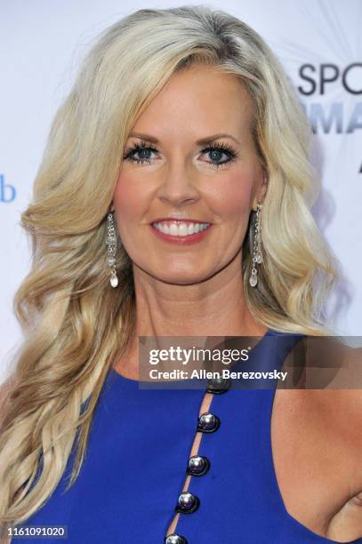 Stacy Sager attends the 5th annual Sports Humanitarian Awards presented by ESPN at The Novo Theater at L.A. Live on July 09, 2019 in Los Angeles,...