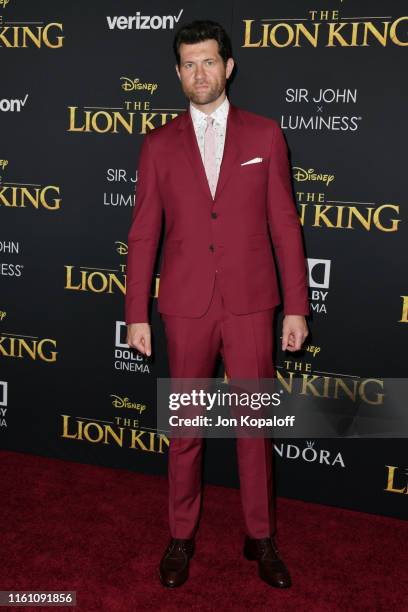 Billy Eichner attends the Premiere Of Disney's "The Lion King" at Dolby Theatre on July 09, 2019 in Hollywood, California.