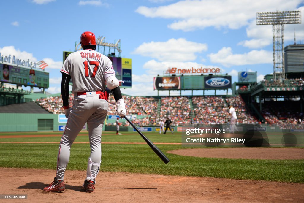 Los Angeles Angels v Boston Red Sox