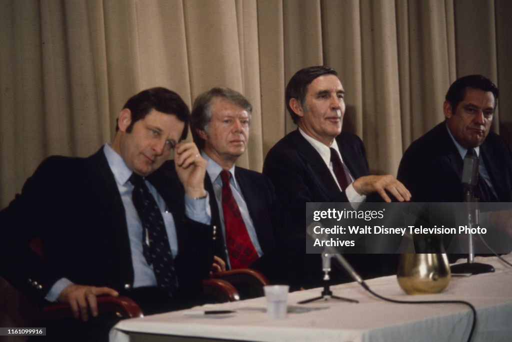 Fred R. Harris Mustache Indiana Senator Birch Bayh, Governor Jimmy Carter, US Representative ...