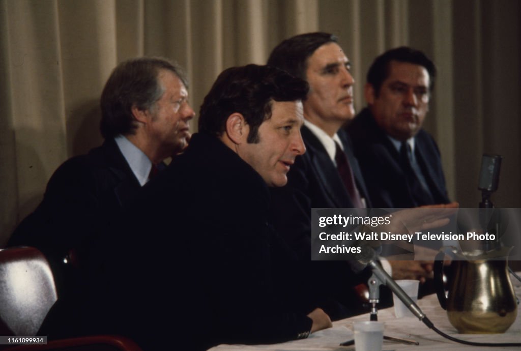 Jimmy Carter, Birch Bayh, Mo Udall, Fred R Harris During 1976 New Hampshire Presidential Primary
