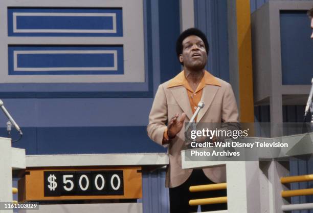 Nipsey Russell hosting the unsold ABC tv game show pilot 'The Ratings Game'.
