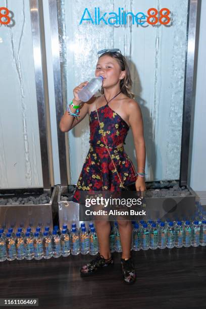 Sky Brown attends Backstage Creations Celebrity Retreat At Teen Choice 2019 on August 11, 2019 in Hermosa Beach, California.