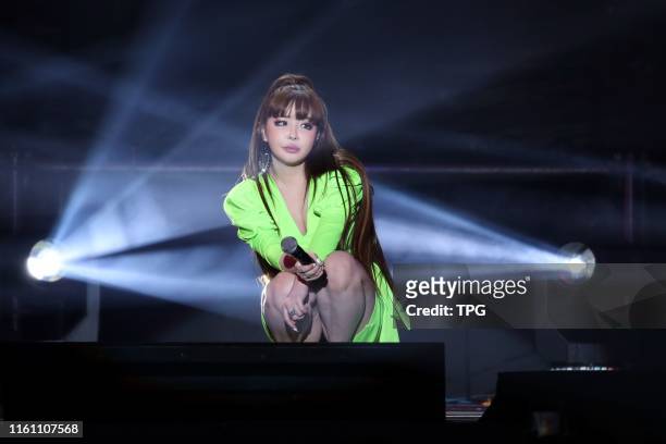 Park Bom, the former lead singer of 2NE1 held fan meeting conference on 11 August, 2019 in Taipei,Taiwan,China.