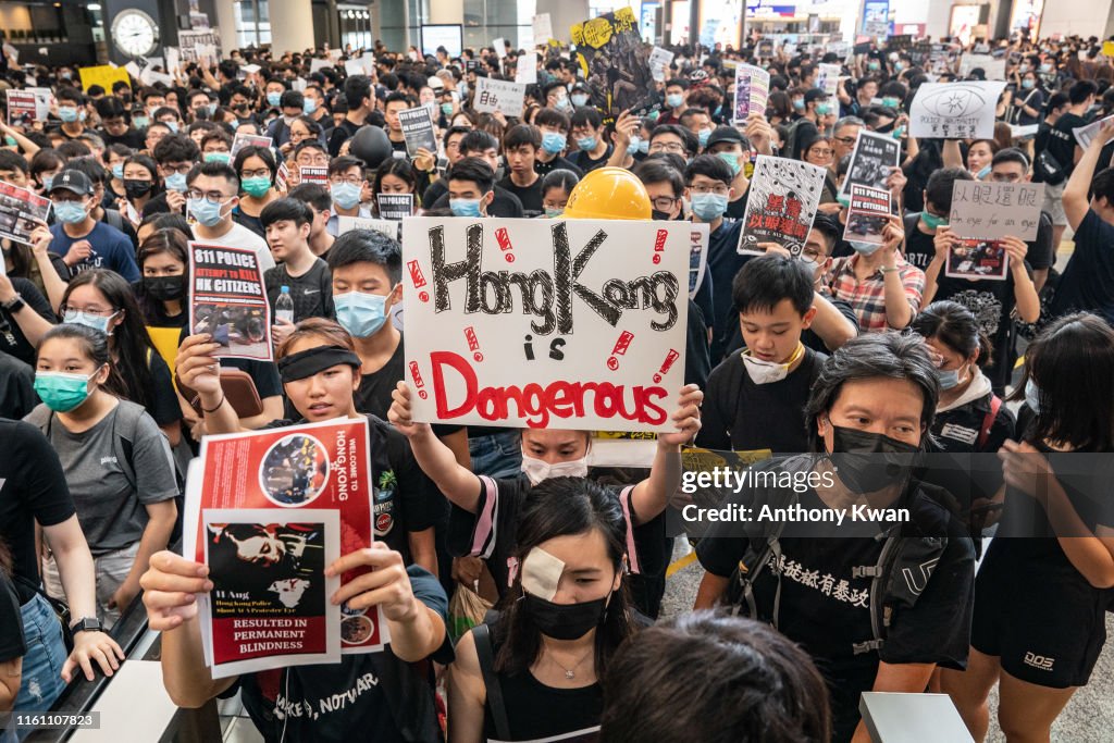 Unrest In Hong Kong During Anti-Extradition Protests