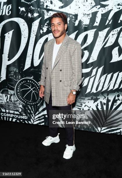 Jonathan dos Santos attends Players' Night Out 2019 hosted by The Players' Tribune featuring the NBPA's Players' Voice awards at The Dream Hotel on...