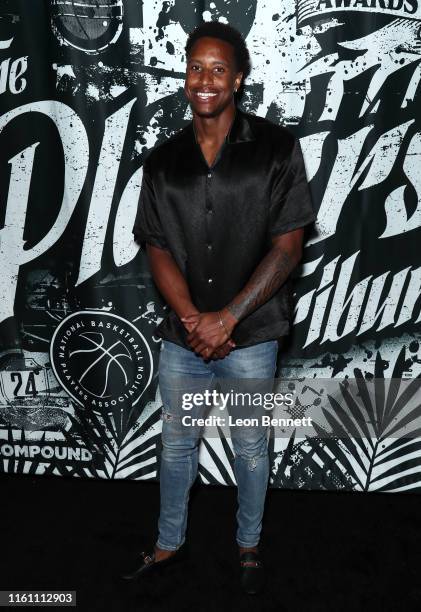 Courtland Sutton attends Players' Night Out 2019 hosted by The Players' Tribune featuring the NBPA's Players' Voice awards at The Dream Hotel on July...