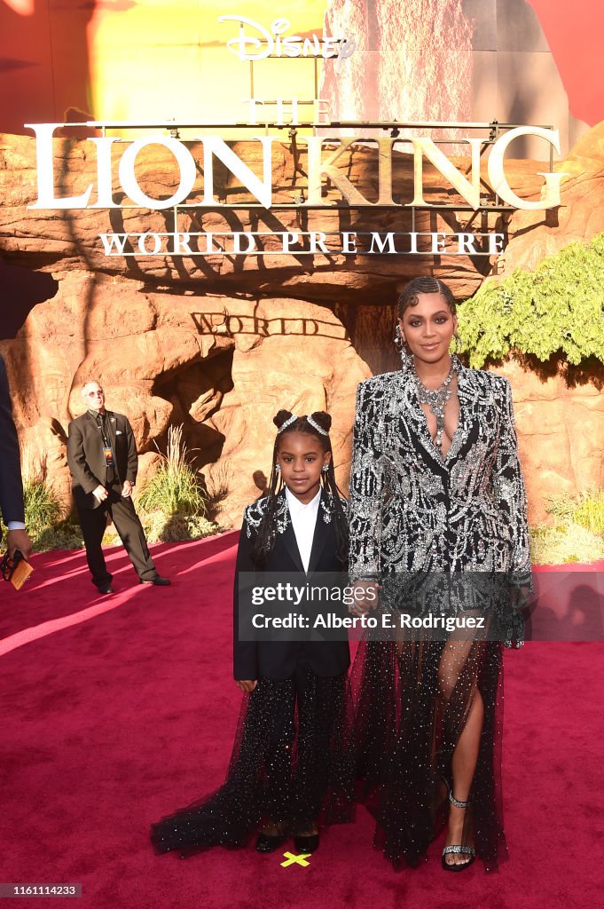 The World Premiere Of Disney's "THE LION KING"