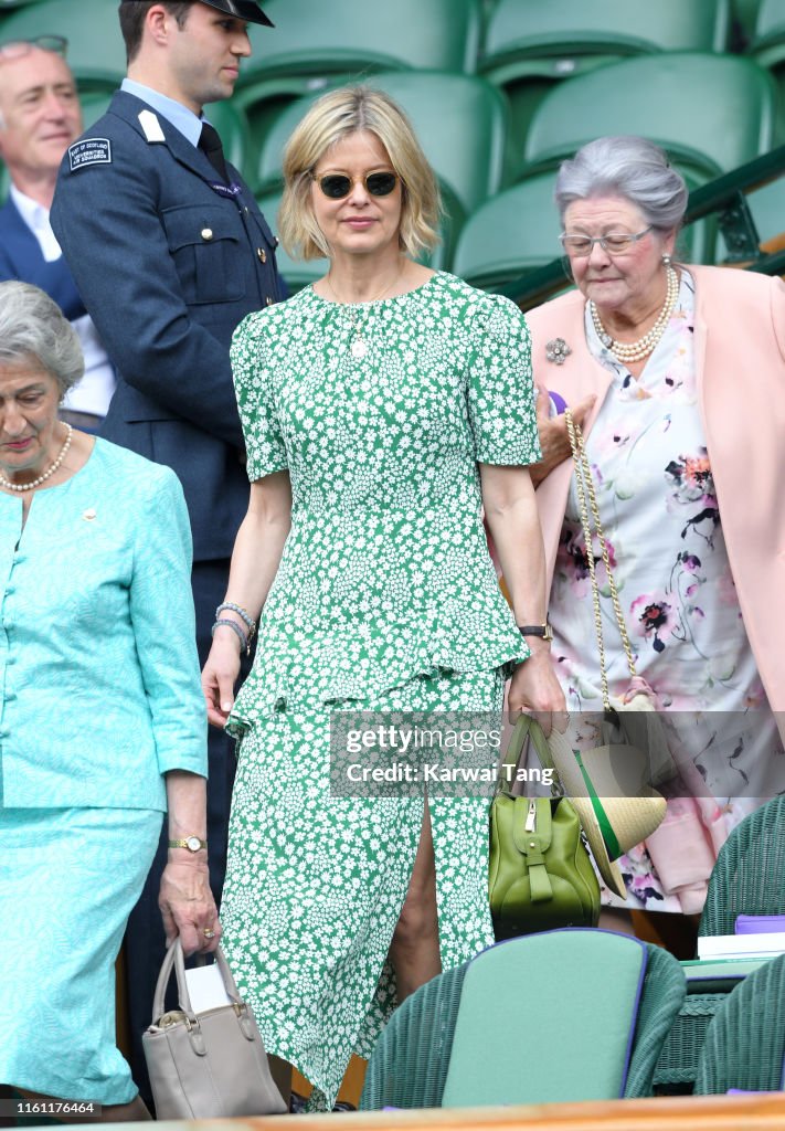 Celebrities Attend Wimbledon 2019